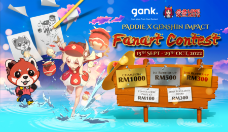 Paddie x Genshin Impact FanArt LoveArt Contest