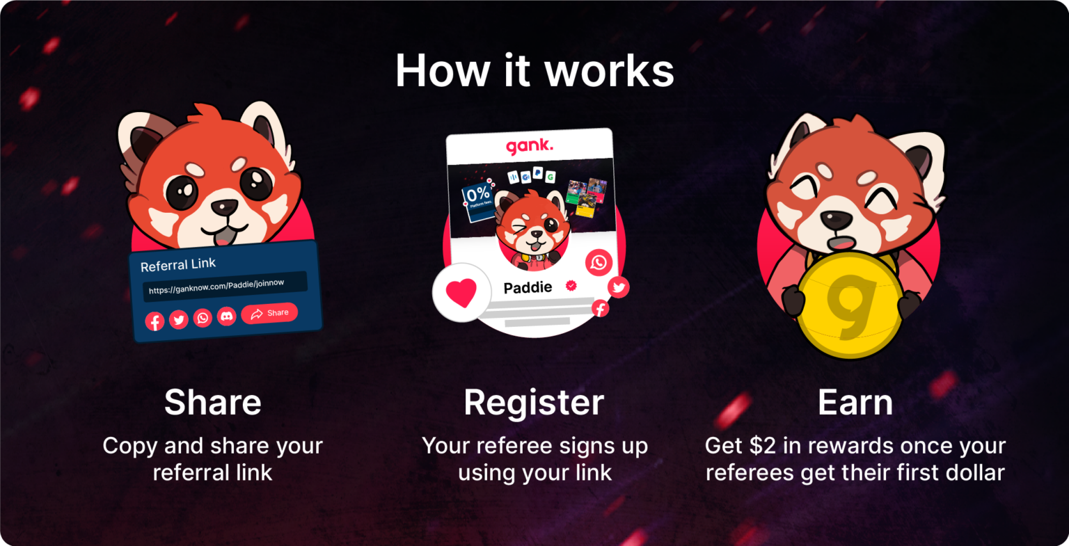 Creator Referral - GANK