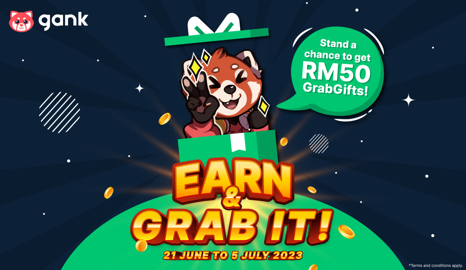 earn it & grab it campaign